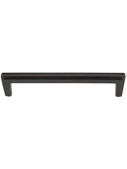 Lexa Cabinet Pull - 5 inch Center-to-Center in Black Nickel.
